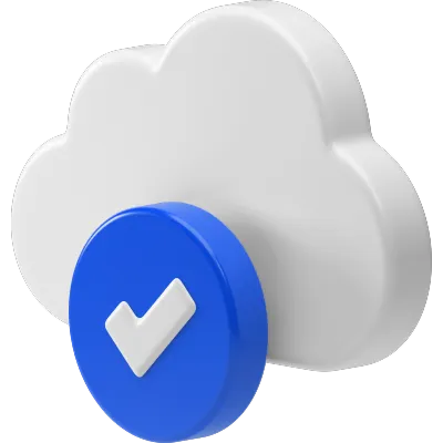 cloud-check icon