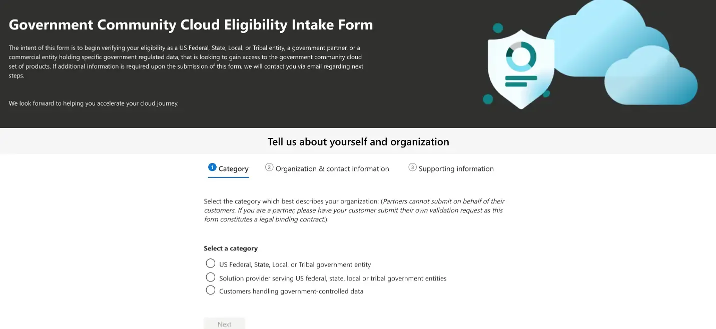 Microsoft Government General Validation Microsoft Government General Validation