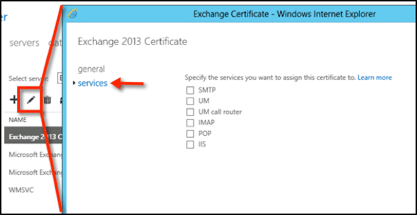 expiring exchange certificate
