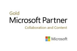 Gold Microsoft Partner Collaboration and Content