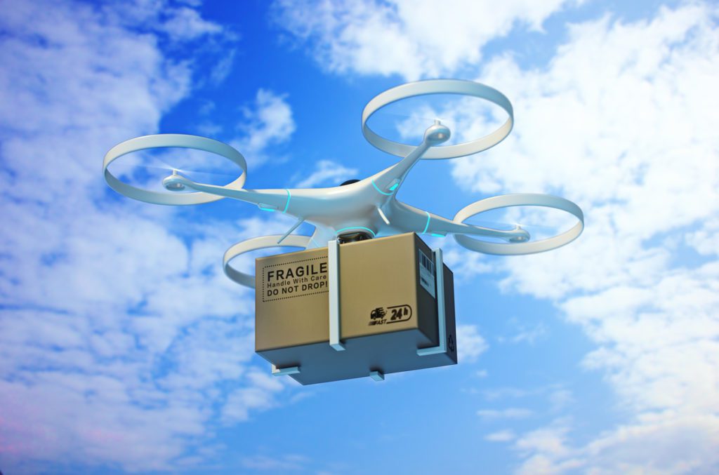 the future of delivery contains drones