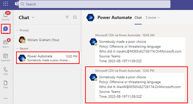 Microsoft Purview and Power Automate